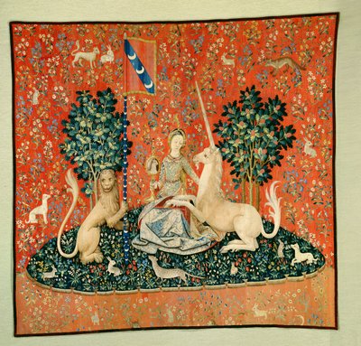 The Lady and the Unicorn: Sight by French School